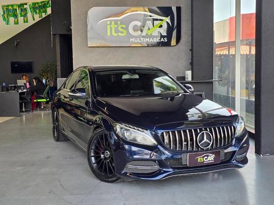 MERCEDES-BENZ C 180 1.6 CGI 16V TURBO GASOLINA 4P AUTOMÁTICO MERCEDES-BENZ C 180 1.6 CGI 16V TURBO GASOLINA 4P AUTOMÁTICO
